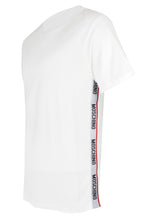 Moschino - Crewneck T-Shirt Multi Colour Tape Side Seams - 200064 - White