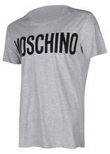 Moschino - Crewneck T-Shirt Classic Block Moschino Logo Chest - 100019 - J07057040 - Grey