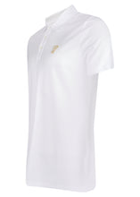 Versace Collection - Short Sleeve Classic Iconic Half Medusa Polo Shirt - 095011 - V800708 - White Gold