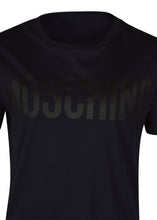 Moschino - Crewneck T-Shirt Classic Block Moschino Logo Chest - 300012 - Navy