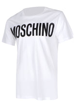 Moschino - Crewneck T-Shirt Classic Block Moschino Logo Chest - 300012 - J07057040 - White