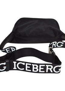 Iceberg - Multi logo print Strap Bum Bag - 099445 - P7202 - Black
