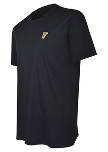 Versace Collection - Classic Iconic Half Medusa Short Sleeve T-Shirt - 097000 - V800683R - Black Gold