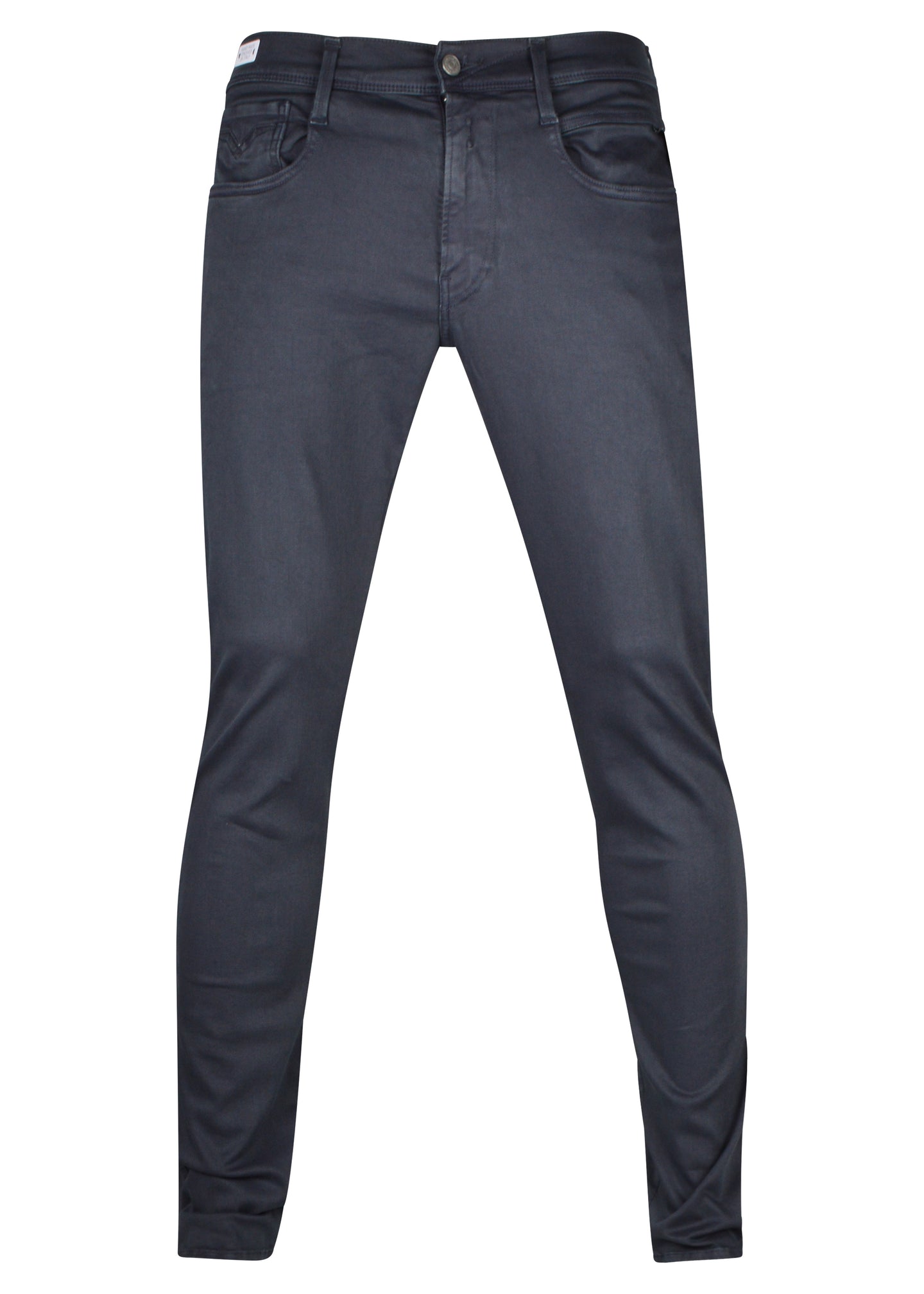 Replay - SLIM FIT HYPERFLEX ANBASS JEANS 5 Pocket - 100032 - Navy