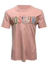 Moschino Couture - Round Neck Moschino Patchwork T-Shirt - Pink