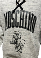 Moschino Couture - Moschino Gym Bulldog Overhead Hoodie - 400018 - Grey