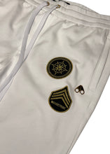 Moose Knuckles - Iconic Gold Badges Moose Knuckles Joggers - 400192 - White Gold