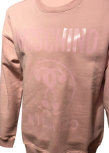 Moschino Couture - Crewneck Moschino Tonal Logo Sweatshirt - 400017 - Pink