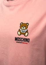 Moschino Track - Moschino Underbear Crewneck T-Shirt - 400178 - Pink