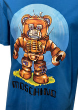 Moschino Couture - Crewneck Moschino Space Bear T-Shirt - 400012 - Blue