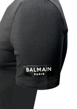 Balmain - Crewneck Iconic Logo On Arm T-Shirt - 200334 - Black