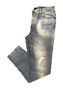 RH45 - Colorado Paint Snake Patch Jeans - 300269 - Denim