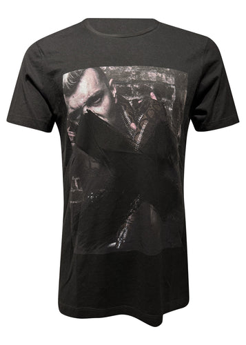 RH45 - Rocker Snake Prinnt T-Shirt - 094205 - Black