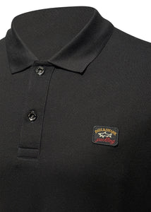 Paul & Shark - Long Sleeves Classic Logo Polo - 400055 - Black