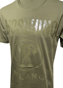 Moschino Couture - Moschino Milano Tonal Question Mark Logo T-Shirt - 400008 - Khaki