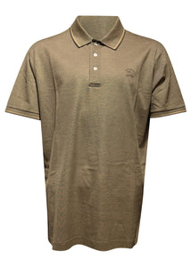 Paul & Shark - Classic Oxford Tipping Polo Shirt - 400053 - Copper