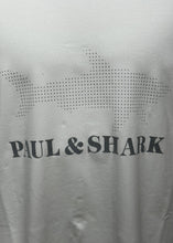 Paul & Shark - Crewneck Shark Print 3M Detail T-Shirt - 300091 - White