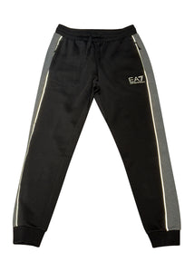 EA7 - 3M Colour Block Big EA7 Logo Jogs - 400276 - Black Grey