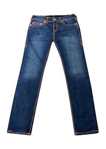 True Religion - Orange Stitch Rocco Jeans - 400323 - Denim