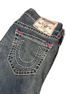 True Religion - Rocco Super T Pink Stitch Jeans - 300595 - Denim