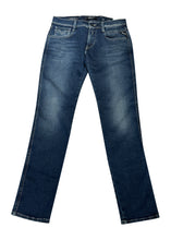 Replay - Hyperflex Classic 5 Pocket Jeans - 098115 - Blue Black Denim