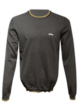 Boss - Classic Crewneck Tipping Knitted Sweater - 400109 - Black