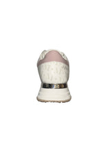 Mallet - Womens Popham Heel Multilogo Trainer - 300328 - White Pink