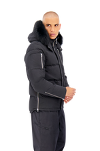 Moose Knuckles - 3Q Fur Hooded Parka - 100327 - Black Black