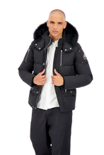 Moose Knuckles - 3Q Fur Hooded Parka - 100327 - Black Black