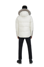 Moose Knuckles - 3Q Fur Hooded Parka - 100327 - White Grey